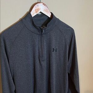 Under Armour Charcoal Half-Zip Top
